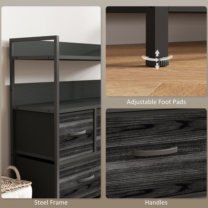 7-drawer fabric storage unit – image 7