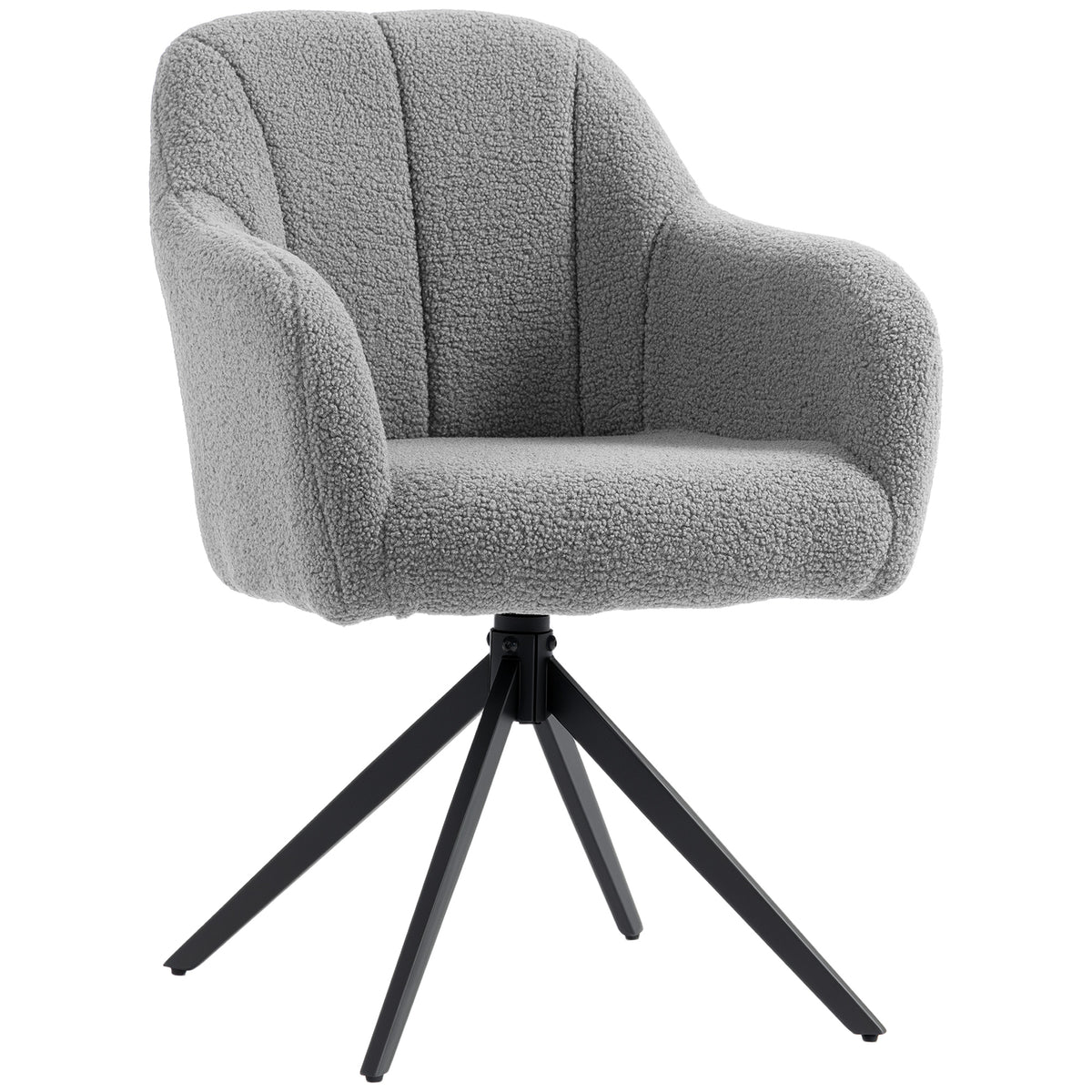 108.5 cm Chenille End-of-Bed Bench – Grey