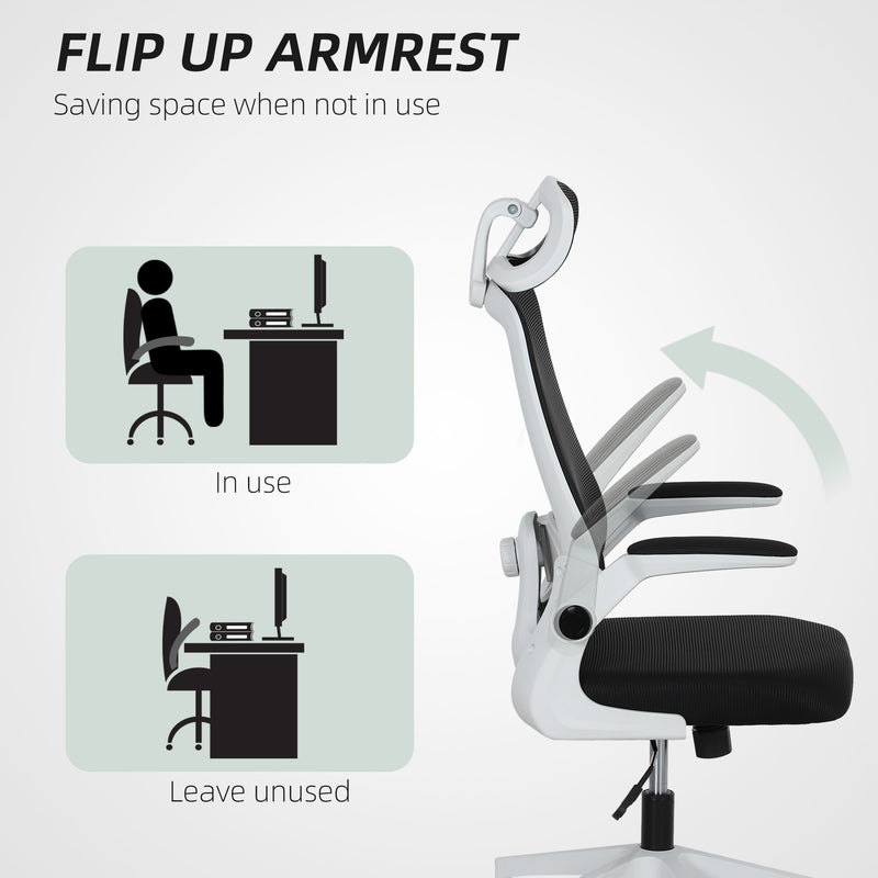 HOMCOM Multi-Adjust Office Chair - Black – view 7