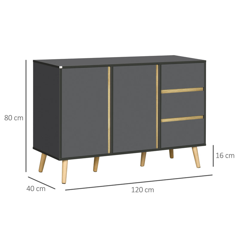Dark grey sideboard – image 3