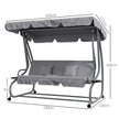 Light grey swing bed – image 3