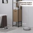 Tall 185 cm natural cabinet on legs – image 7