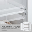 White bathroom floor cabinet – image 5