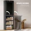 Fold-out desk with chalkboard – black – image 4