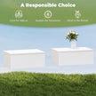 High gloss floating bedside tables – image 7