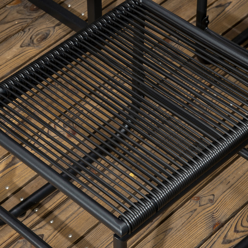 10-seater rattan cube dining set – image 9