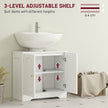 Under sink cabinet with arched doors – image 5
