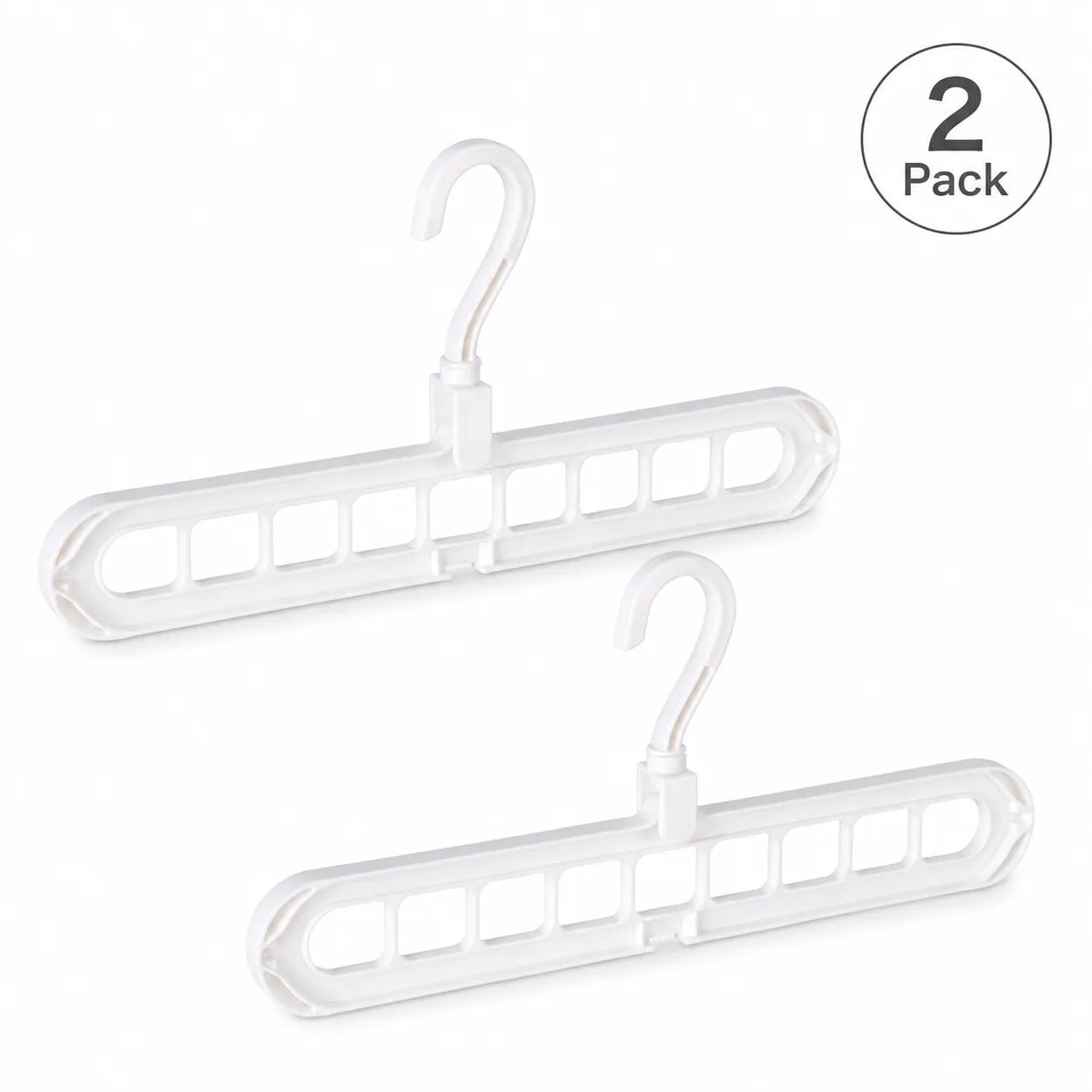9-Hole Space-Saving Clothes Hanger Organizer