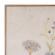 Close-up of the flowers and frame corner