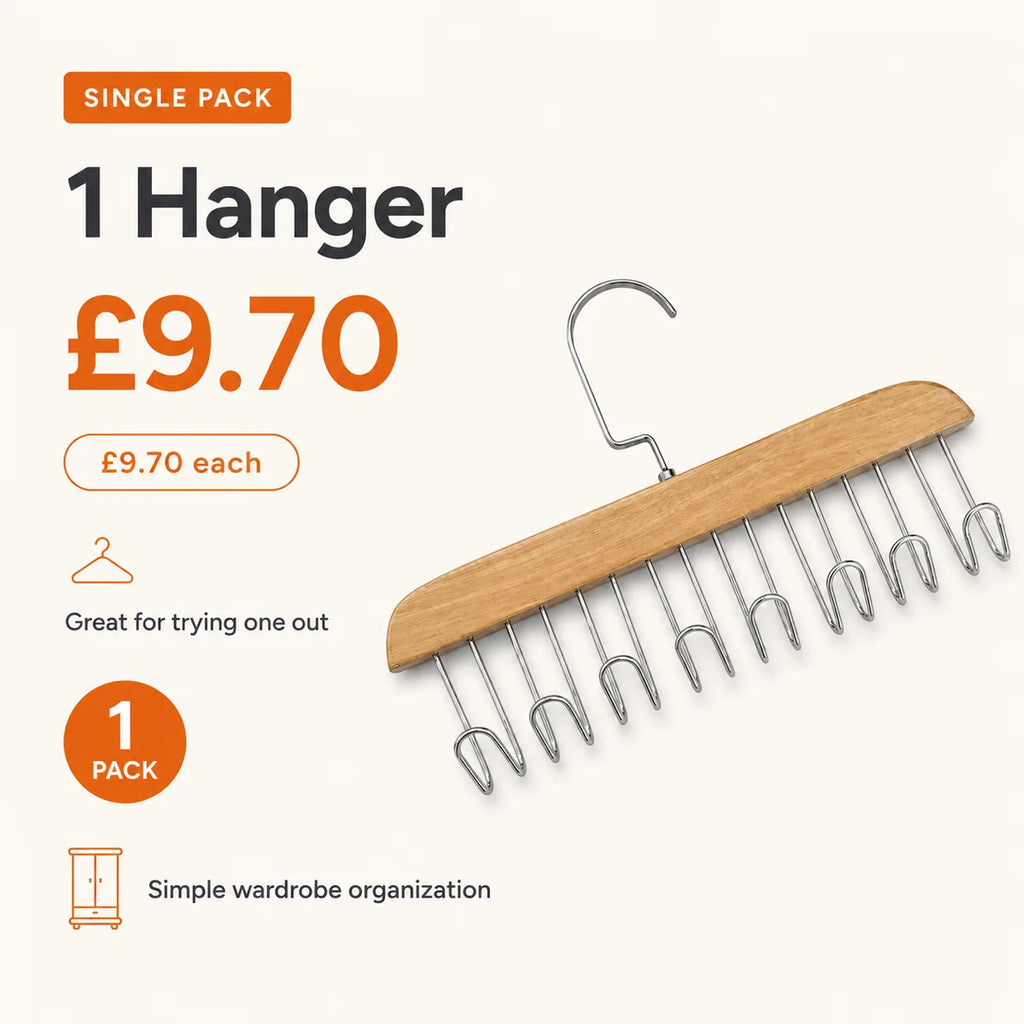 Multi-hook Clothes Hanger