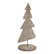 Wicker tree on base from a second angle