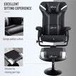 Gaming recliner and footstool set – image 5