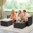 3-piece rattan sofa set – image 10