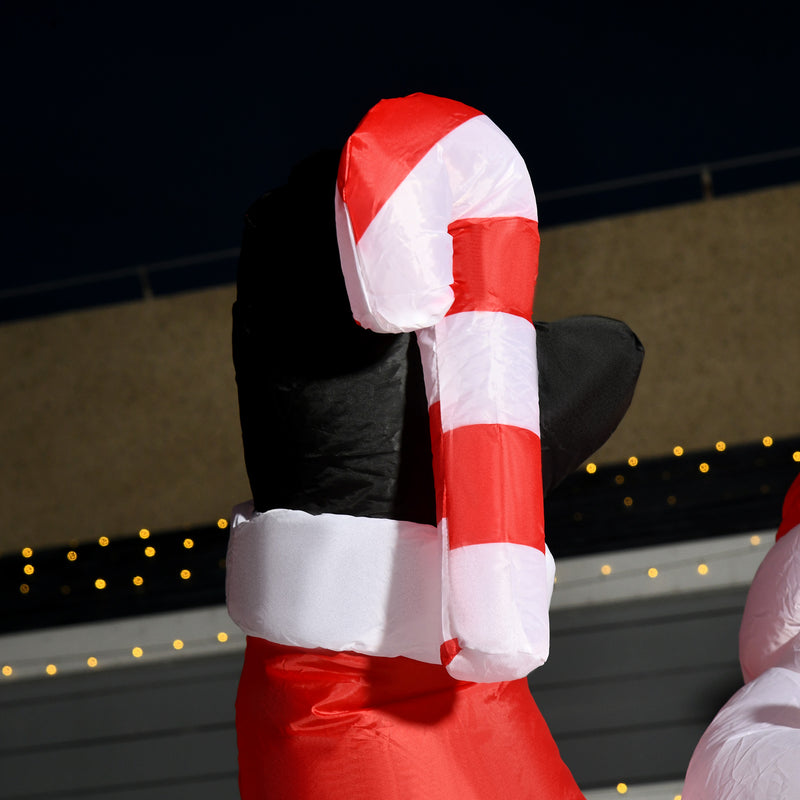 Close-up of Santa's hat and white trim
