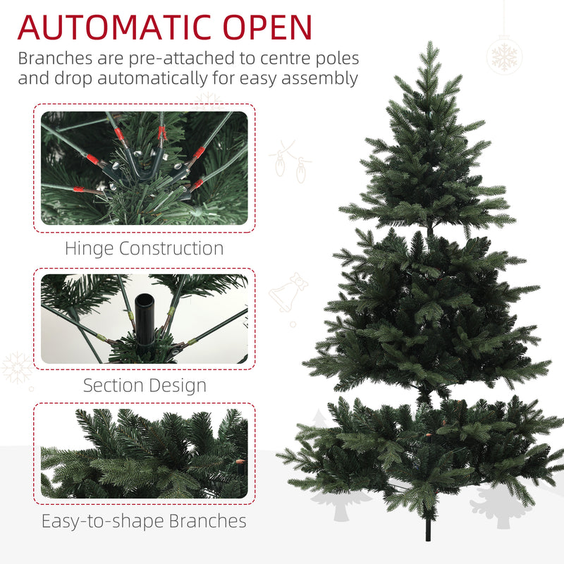 6ft bushy spruce Christmas tree – image 7