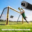 6 x 4ft padded football goal – image 5