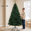 7ft classic fir Christmas tree – image 3