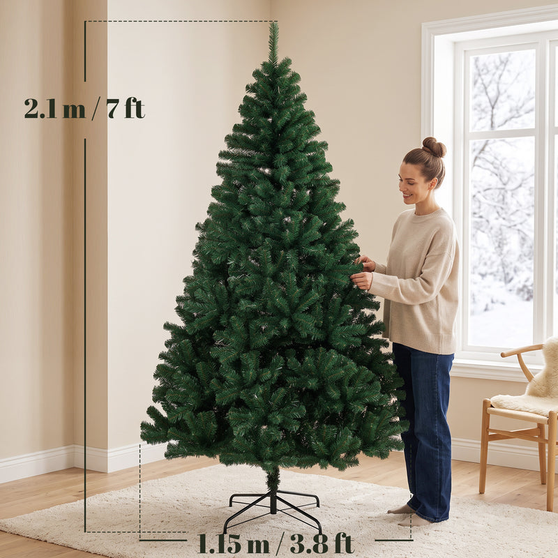 7ft classic fir Christmas tree – image 3