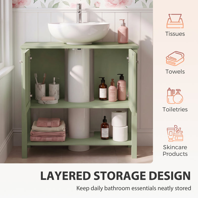 Green under sink cabinet – image 5