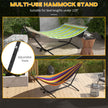 Outsunny 9.5ft Hammock Stand, Portable Hammock with Wheels, Adjustable Hammock Net Stand with Carry Bag, for – view 5