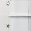 Compact white mirror cabinet – image 9
