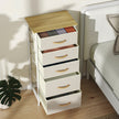 5-drawer fabric chest with side pockets – image 8