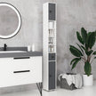 180 cm slim bathroom cabinet – image 7