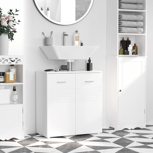 High gloss under sink cabinet – image 2