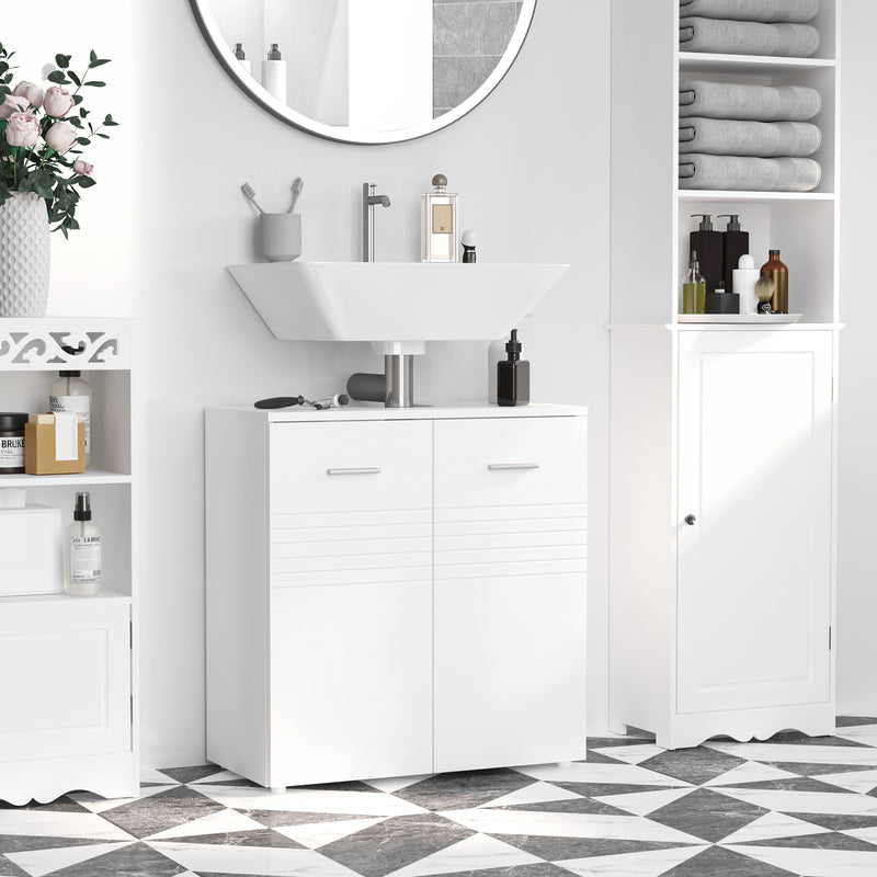 High gloss under sink cabinet – image 2