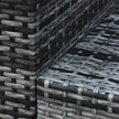 3-seater rattan garden sofa – image 9