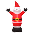 4ft Santa Christmas Inflatable on a white background