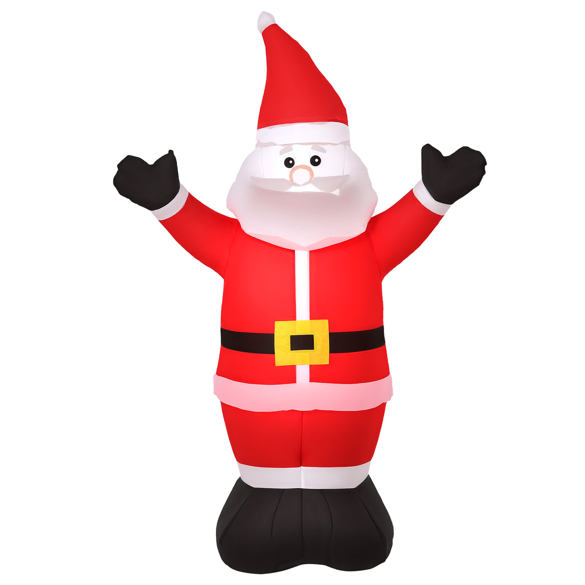 4ft Santa Christmas Inflatable on a white background
