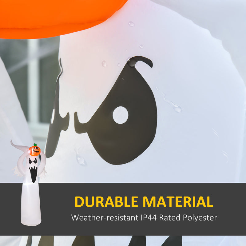 1.8m Inflatable Floating Ghost & Pumpkin with LED Lights – image 5 of 9
