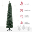 7.5ft snow-dipped pencil Christmas tree – image 4