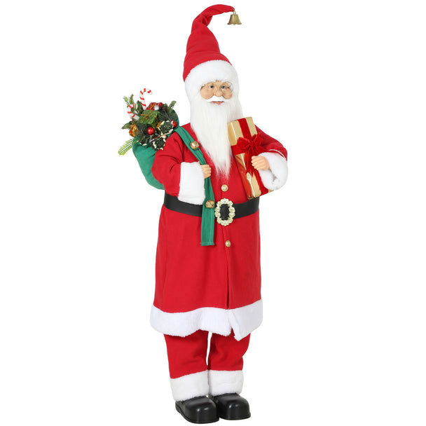 4ft Singing and Dancing Santa on a white background