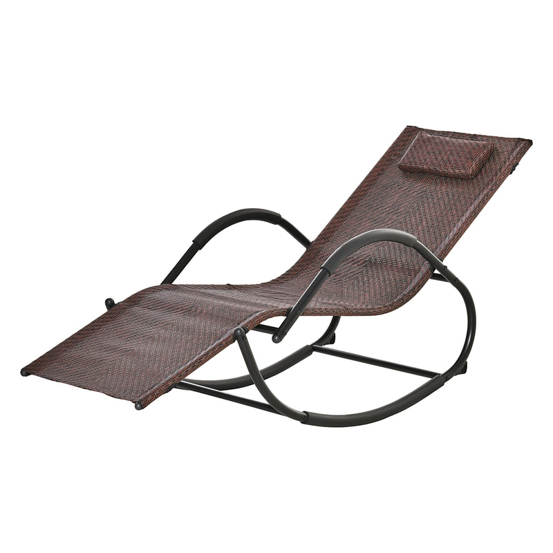 Brown rocking lounger – image 10