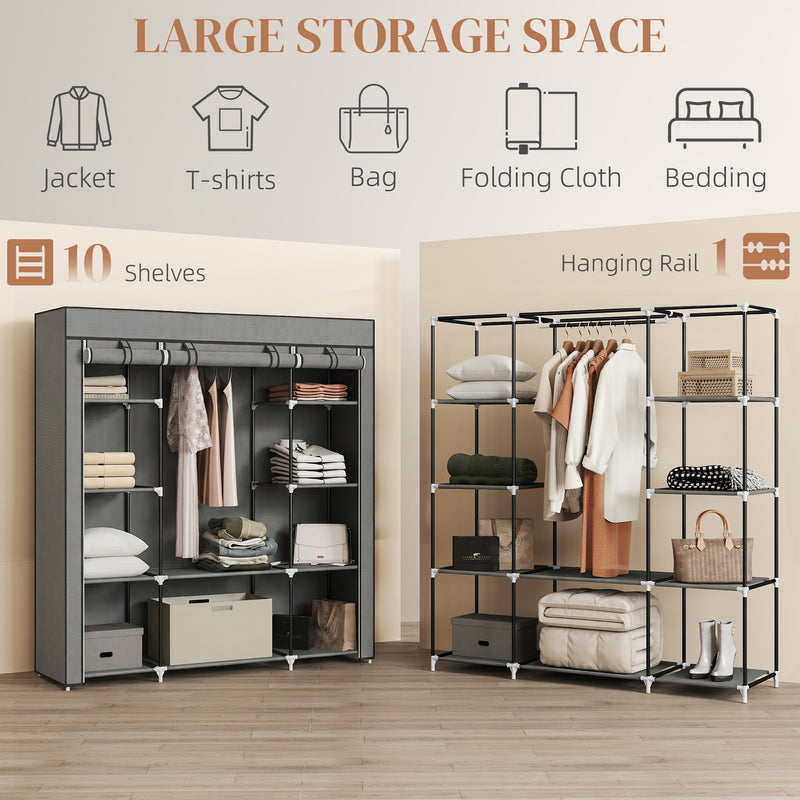 Foldable fabric wardrobe – image 4