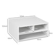 White desktop printer stand – image 3