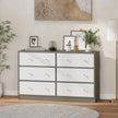 Wide 6-drawer chest of drawers – image 8