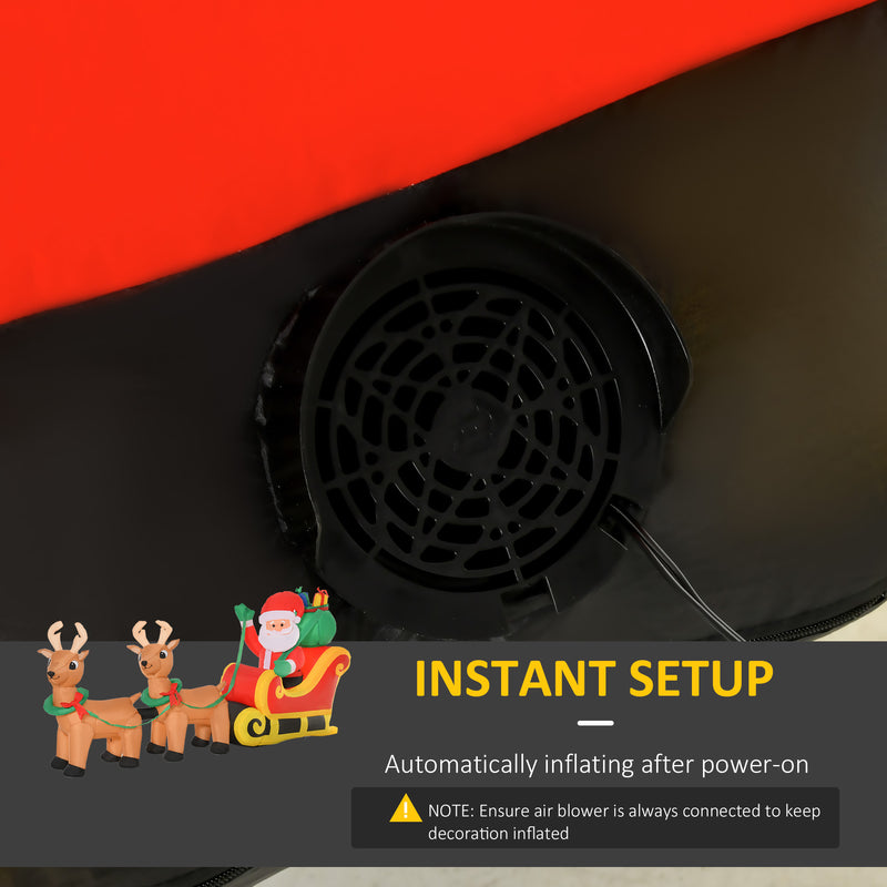 Built-in fan for inflating the display