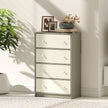4-drawer fabric chest of drawers – image 9