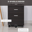 2-drawer lockable filing cabinet – image 7