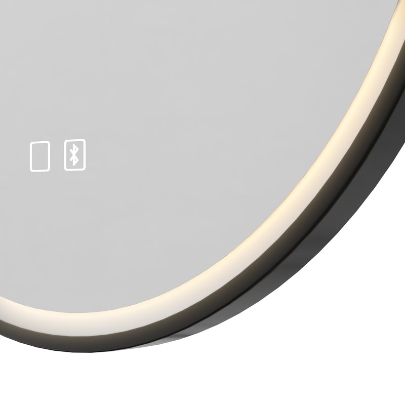 60cm round LED mirror – image 10