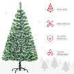 HOMCOM 5FT Indoor Christmas Tree Artificial Decoration Xmas Gift with Metal Stand Branch Tips – view 4