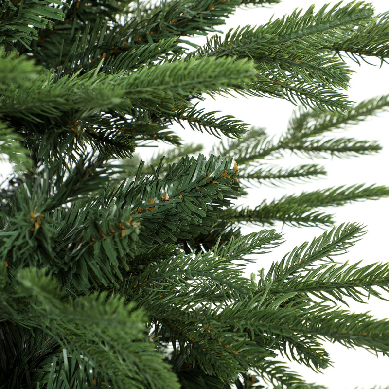 6ft Christmas tree with pine wood stand – image 10