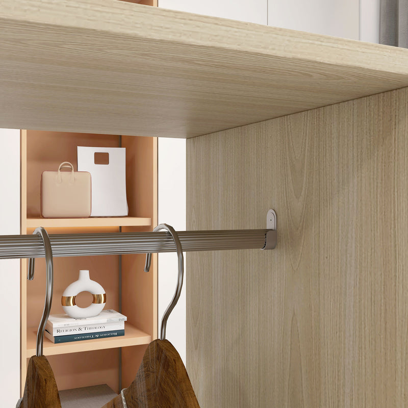Natural double open wardrobe – image 8
