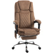 HOMCOM Office Chair with 6-Point Vibration Massage and Heat, Executive Computer Desk Chair with High Back, Reclining