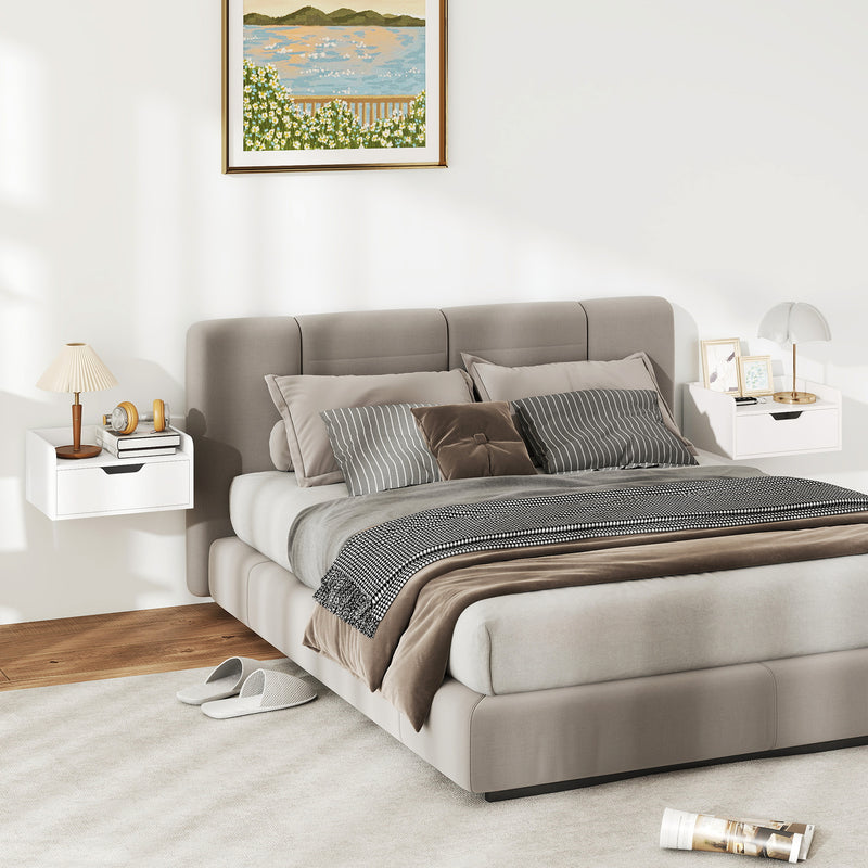 Floating bedside tables with drawer – image 9