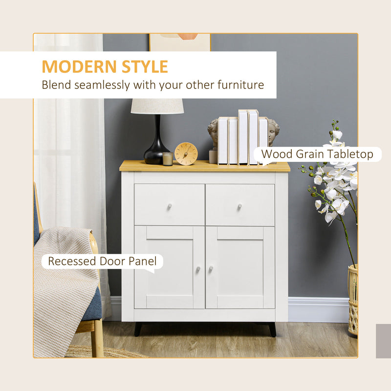 White sideboard cabinet – image 4