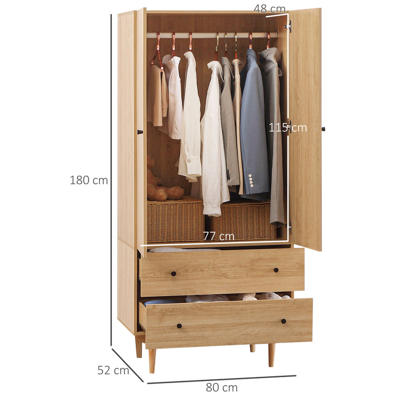 Natural double wardrobe – image 3